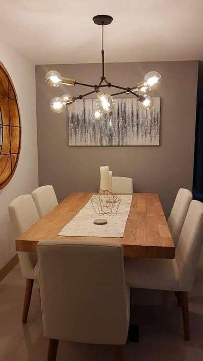 Dining, Table, Furniture, Lighting Designs by Contractor HA  Kottumba , Kasaragod | Kolo
