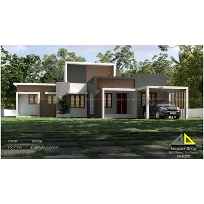 Exterior Designs by Civil Engineer NIJIN Narayanan, Kannur | Kolo
