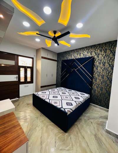 Ceiling, Furniture, Lighting, Storage, Bedroom Designs by Contractor RR construction , Delhi | Kolo