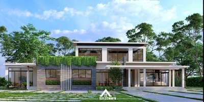 Exterior Designs by 3D & CAD Vishal Kumar, Thiruvananthapuram | Kolo