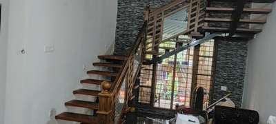 Staircase Designs by Carpenter arun kumar, Kollam | Kolo