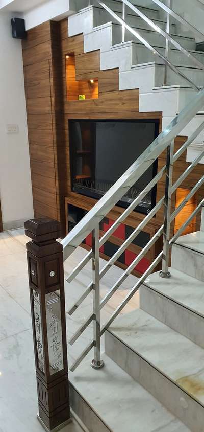 Staircase Designs by Interior Designer SREERAJ KP, Kannur | Kolo