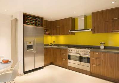 Lighting, Kitchen, Storage Designs by Architect Architect  Shubham Tiwari, Meerut | Kolo