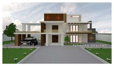 Exterior Designs by 3D & CAD Tetraad Designs, Thiruvananthapuram | Kolo
