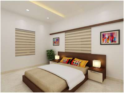 Furniture, Lighting, Storage, Bedroom Designs by Interior Designer Nettesseril Constructions N Interiors, Ernakulam | Kolo