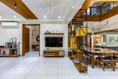 Ceiling, Furniture, Lighting, Living, Storage Designs by Interior Designer interiors inside, Ernakulam | Kolo