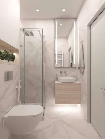 Bathroom Designs by Architect vertex home interior  architecture , Malappuram | Kolo