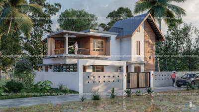 Exterior Designs by Architect G’Factree Architects And Engineers, Ernakulam | Kolo