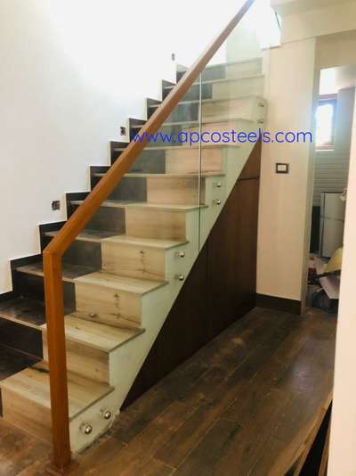 Staircase, Storage, Flooring Designs by Fabrication & Welding APCO STEELS  LLP, Kozhikode | Kolo