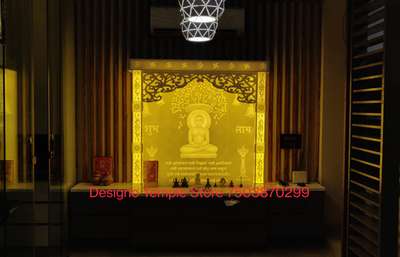 Prayer Room, Storage Designs by Interior Designer Designo Temple Store, Delhi | Kolo