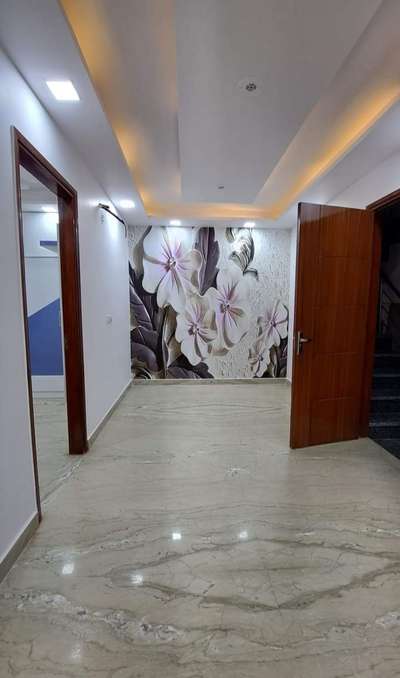 Ceiling, Door, Lighting, Flooring, Wall Designs by Contractor RR construction , Delhi | Kolo