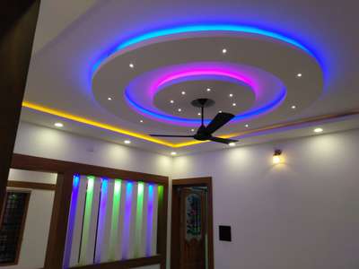 Ceiling, Lighting Designs by Plumber Arun Babu, Idukki | Kolo