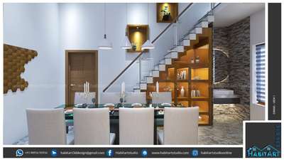 Dining, Storage, Home Decor, Staircase Designs by Architect JINSON JOSE, Ernakulam | Kolo