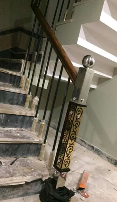 Staircase Designs by Building Supplies Abid Khan, Delhi | Kolo