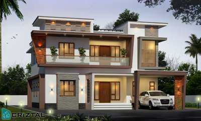 Exterior, Lighting Designs by Civil Engineer Agil ashok, Kozhikode | Kolo