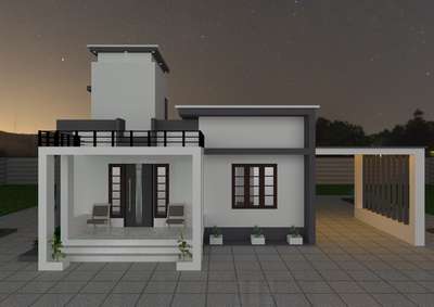 Exterior Designs by Civil Engineer aiswarya lakshmi, Kasaragod | Kolo