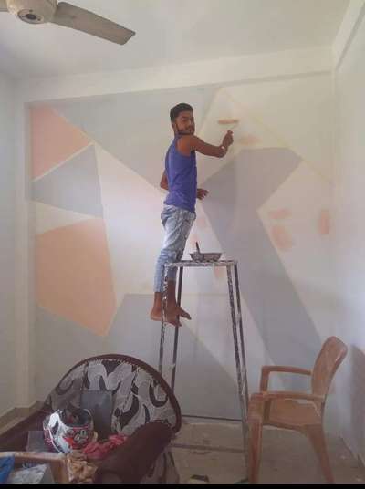 Wall Designs by Painting Works Arman Khan Arman Khan, Bhopal | Kolo