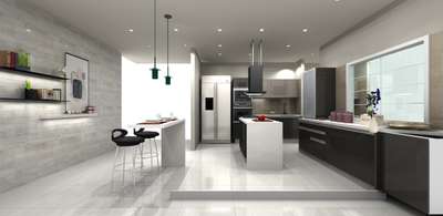 Kitchen, Lighting, Storage Designs by Carpenter Sultan Malik, Gurugram | Kolo