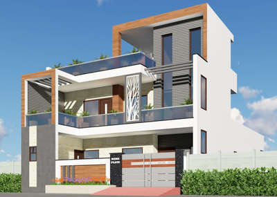 Exterior Designs by Architect Manoj Kumarr, Faridabad | Kolo