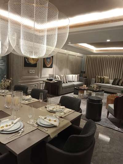 Dining, Lighting, Furniture, Table, Home Decor Designs by Civil Engineer Mukesh Yadav, Delhi | Kolo