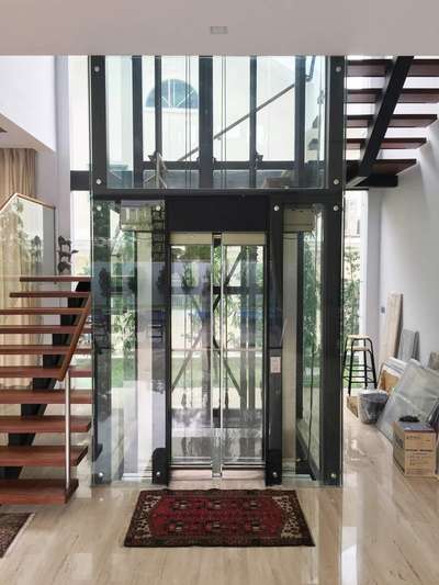 Staircase Designs by Service Provider Axels  Elevators, Palakkad | Kolo
