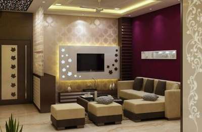 Furniture, Lighting, Living, Ceiling, Table Designs by Interior Designer Mr Interior, Kannur | Kolo
