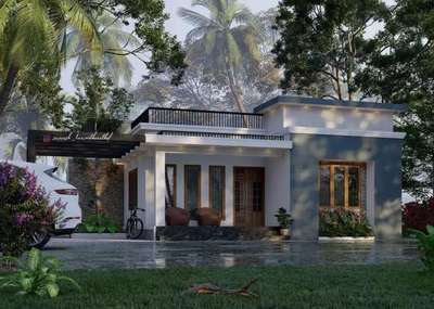 Exterior Designs by Contractor  leeha builders ASBARACK , Kannur | Kolo