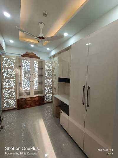 Ceiling, Lighting, Prayer Room, Storage Designs by Interior Designer Build  Space  Associates , Gautam Buddh Nagar | Kolo