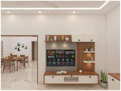 Dining, Furniture, Table, Living, Storage Designs by Interior Designer Unison Interiors, Kottayam | Kolo