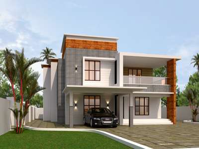 Exterior Designs by 3D & CAD SANDEEP  KUMAR , Kozhikode | Kolo