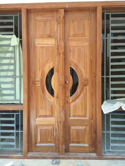Door Designs by Carpenter Vipin Vipin kutten, Kannur | Kolo