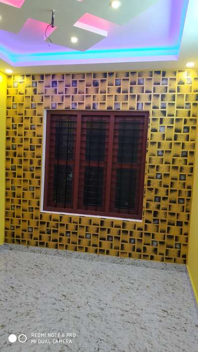 Wall, Window, Lighting Designs by Contractor Aneesh Jayachandran nair, Thiruvananthapuram | Kolo