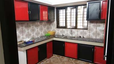 Kitchen, Storage Designs by Contractor Shyju J, Thiruvananthapuram | Kolo