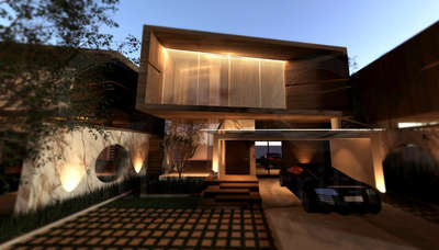 Exterior, Lighting Designs by Architect CRITI  developers, Kannur | Kolo