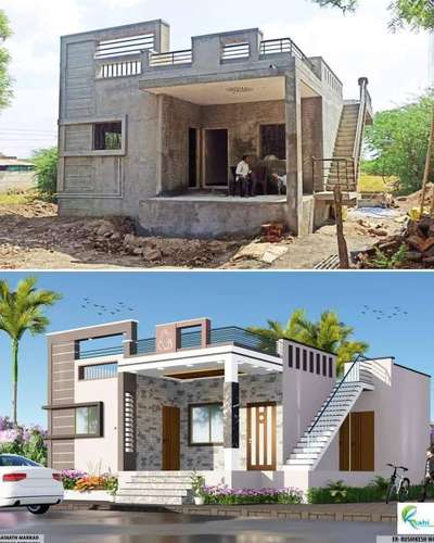 Exterior Designs by Contractor Dream Home Construction, Malappuram | Kolo