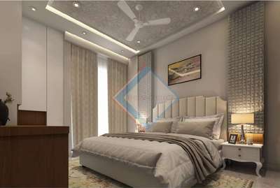 Ceiling, Furniture, Storage, Bedroom, Wall Designs by Architect Mithu  Singh, Gautam Buddh Nagar | Kolo