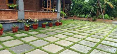 Flooring Designs by Gardening & Landscaping SIBI Thekkan, Thrissur | Kolo