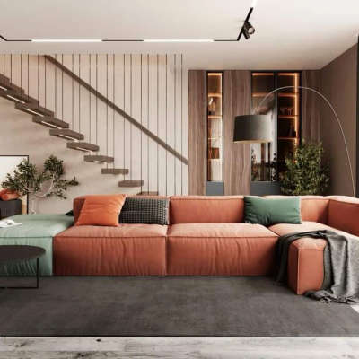 Furniture, Living, Home Decor, Storage, Staircase Designs by Architect Nasdaa interior  Pvt Ltd , Gurugram | Kolo