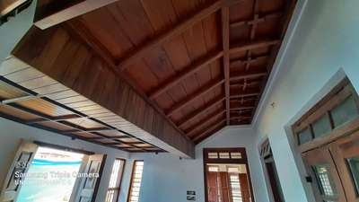 Ceiling Designs by Carpenter Unnikrishnan Kizhakkootte, Thrissur | Kolo