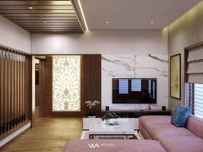 Furniture, Living, Table, Ceiling, Lighting Designs by Interior Designer woodarc design  studio , Malappuram | Kolo