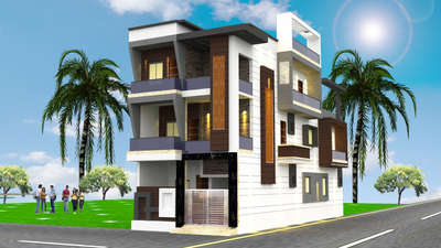 Exterior Designs by Architect DILSHAD KHAN, Faridabad | Kolo