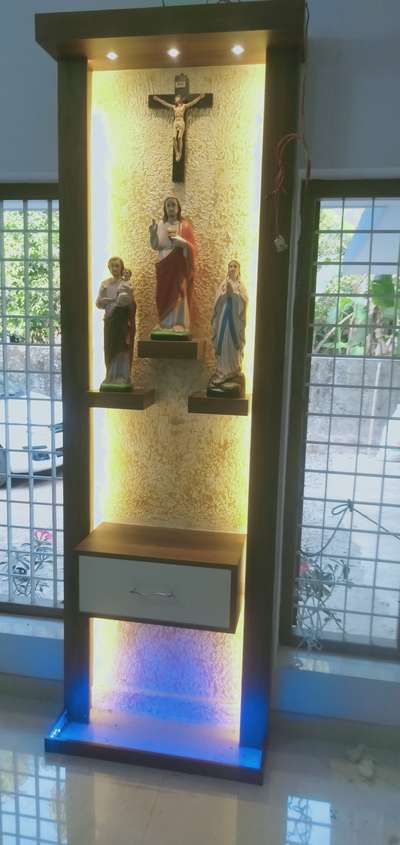 Storage, Prayer Room Designs by Painting Works vyshak mohan, Thrissur | Kolo