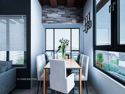 Dining, Furniture, Table, Home Decor, Window Designs by Architect J CADD SOLUTION, Thrissur | Kolo