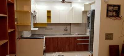 Kitchen, Lighting, Storage Designs by Contractor Rajendra Tatera, Jaipur | Kolo