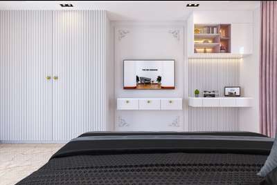 Furniture, Bedroom, Wall, Storage Designs by 3D & CAD Lokesh Biwaal, Jaipur | Kolo