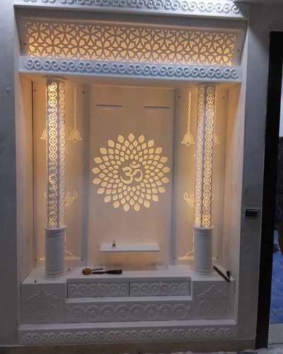 Lighting, Prayer Room Designs by Interior Designer Ashish Singh, Gautam Buddh Nagar | Kolo
