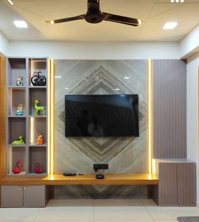 Lighting, Living, Storage Designs by Interior Designer Astha jain, Jaipur | Kolo