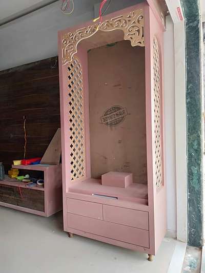 Prayer Room, Storage Designs by Carpenter Arjun Ram, Jaipur | Kolo