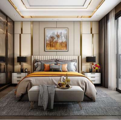 Furniture, Storage, Bedroom, Wall, Home Decor Designs by Architect Ar mosin Khan, Jaipur | Kolo