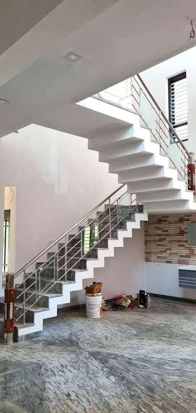 Staircase Designs by Contractor SARF Roofing , Malappuram | Kolo